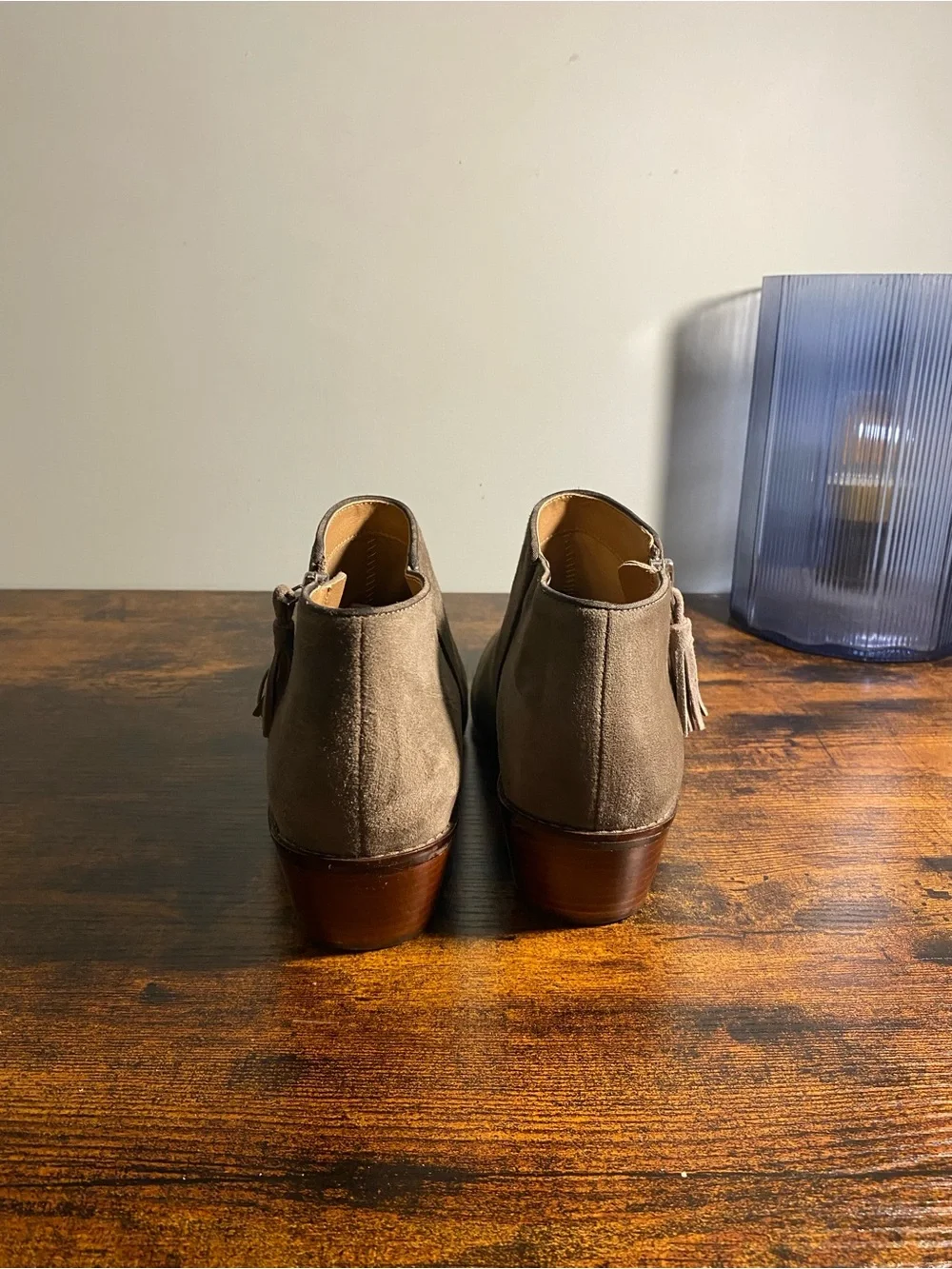 Vionic Suede Ankle Boots
